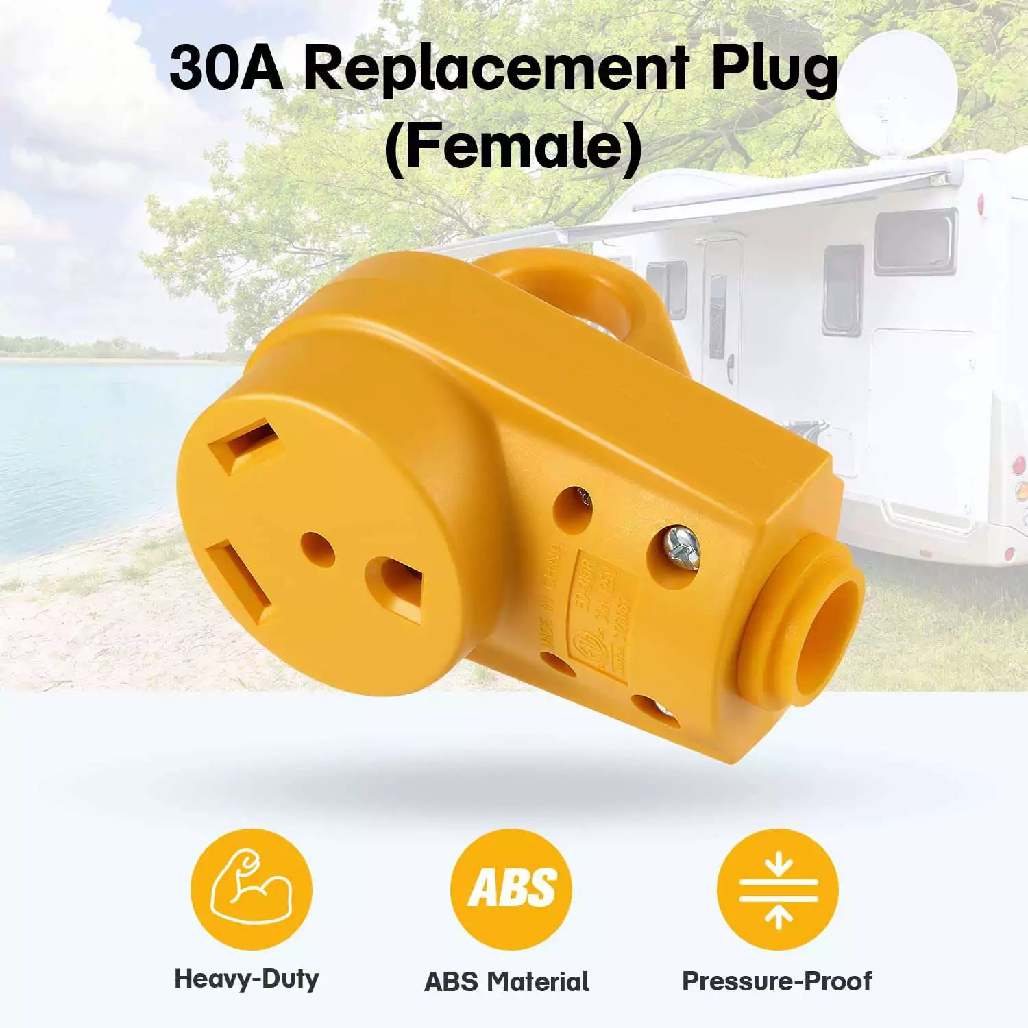 30A replacement plug female