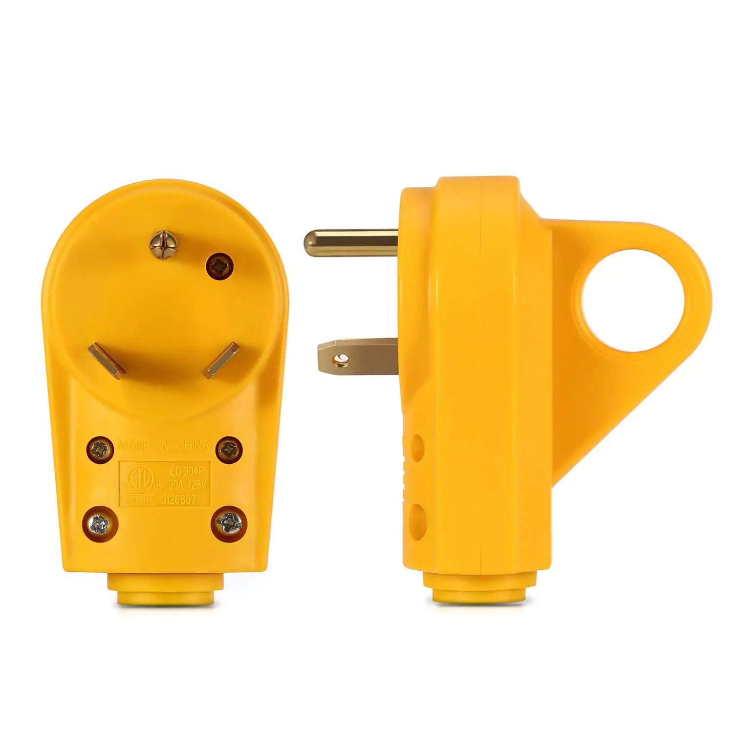 30 amp RV power plug male