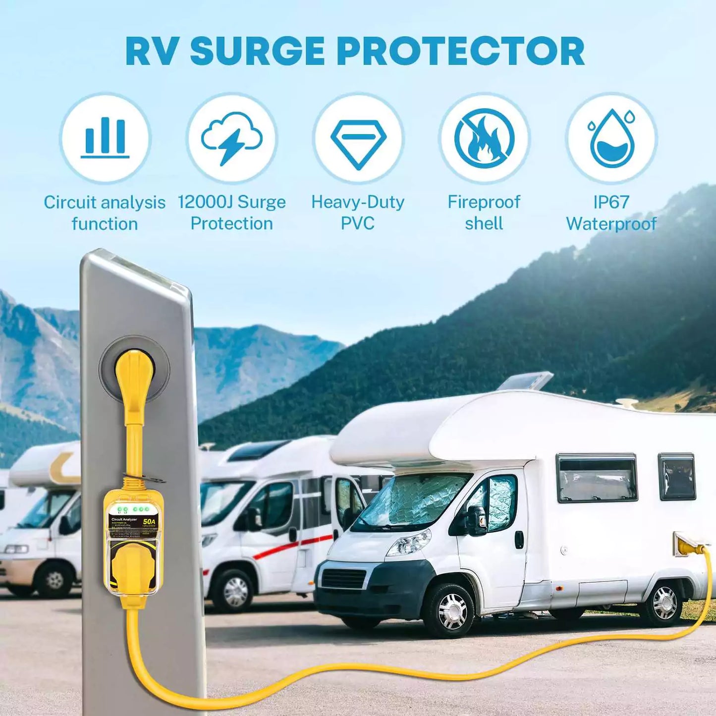 50 amp RV surge protector