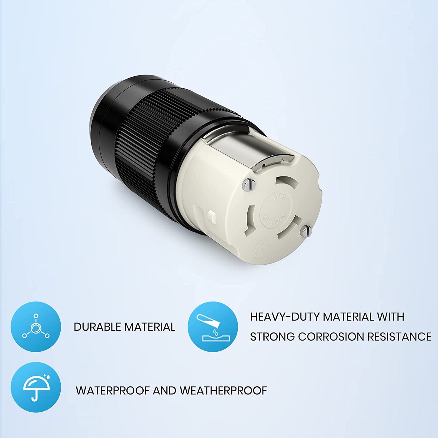 50 Amp Twist Lock Plug