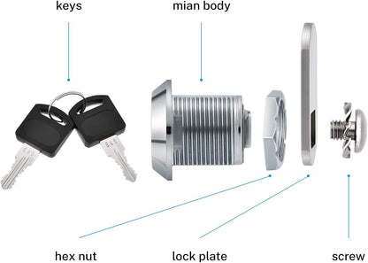 Cabinet Cam Lock Set