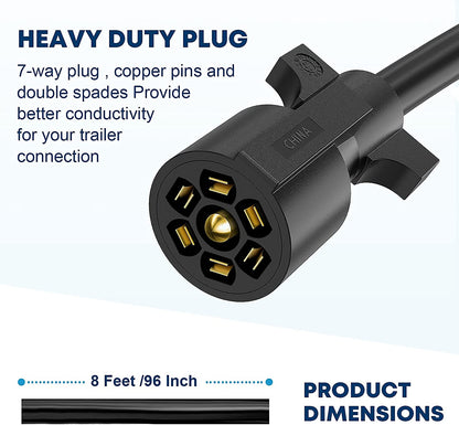 7 Way Trailer Cord