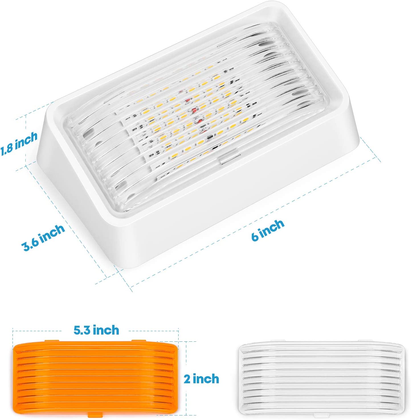 12 Volt RV Porch Light