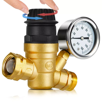 Adjustable RV Water Pressure Regulator