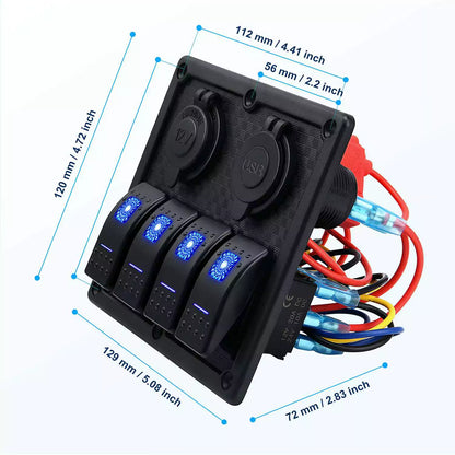 Boat fuse panel specification