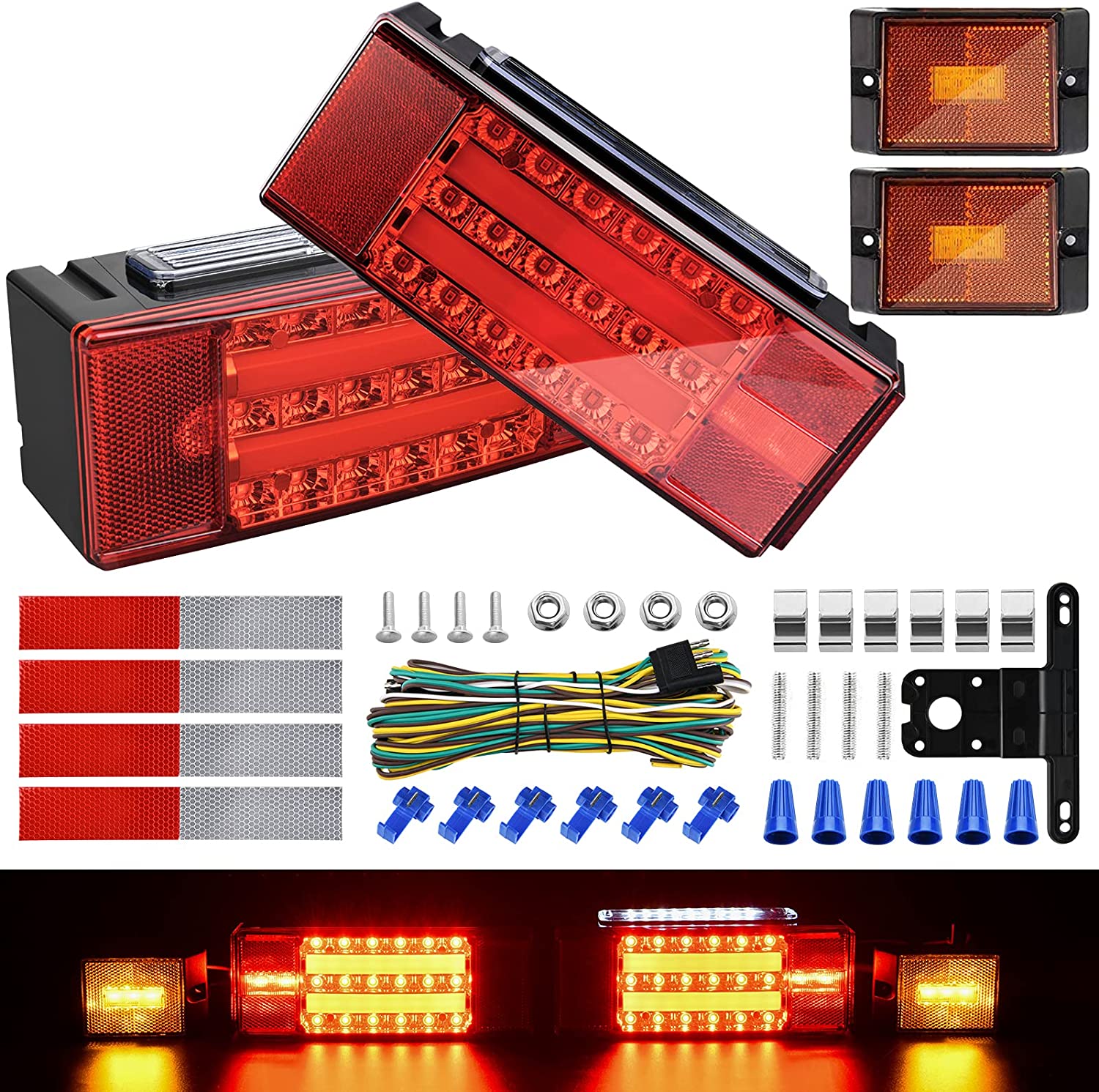 Submersible Led Trailer Light Kit