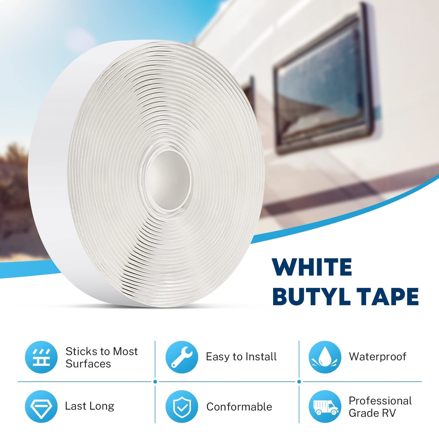 best butyl tape for RV